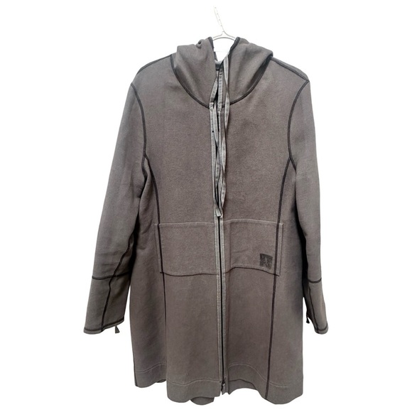 Annette Goertz Jackets & Blazers - Annette Görtz German Designer Cotton-Viscose Sweater Coat Large